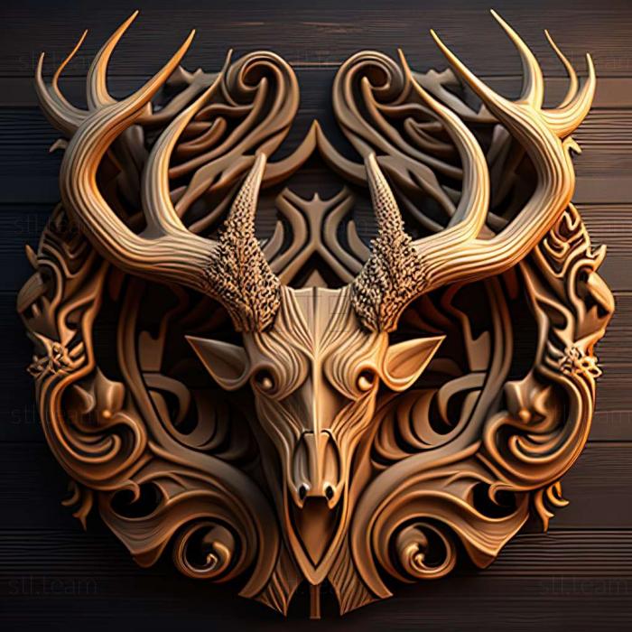 3D модель Гра Ritual Crown of Horns (STL)